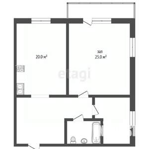 2-к квартира, вторичка, 87м2, 1/3 этаж