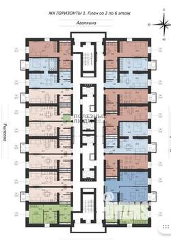 Студия квартира, сданный дом, 31м2, 9/16 этаж