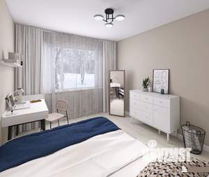 1-к квартира, вторичка, 35м2, 2/5 этаж