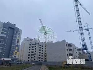 1-к квартира, строящийся дом, 44м2, 5/9 этаж
