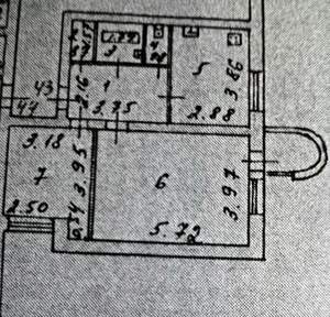 2-к квартира, вторичка, 59м2, 7/10 этаж