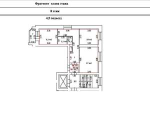 2-к квартира, вторичка, 51м2, 8/10 этаж