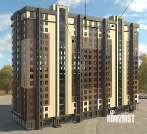 2-к квартира, строящийся дом, 67м2, 16/18 этаж