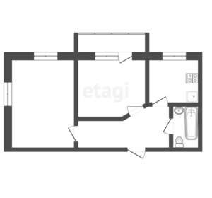 2-к квартира, вторичка, 69м2, 9/9 этаж